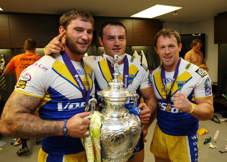Paul wood Rugby trophy changing room picture